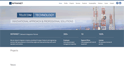 Desktop Screenshot of infranet.asia