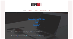Desktop Screenshot of infranet.com